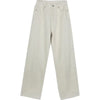 Heritage Beige Relaxed High-Rise Denim
