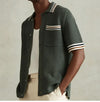 Mens Open-Weave Knit Stylish Top