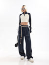 Rope High-Rise Baggy Denim