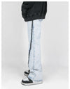 Versatile Acid-Wash Bell Denim