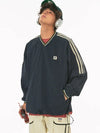 Varsity Stripe Boxy Baseball Top