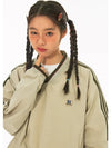 Varsity Stripe Boxy Baseball Top