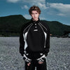 Funnel Neck Long Sleeve Street Top