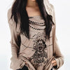 Brown Classic Epoch High-End Wasteland Style T-Shirt