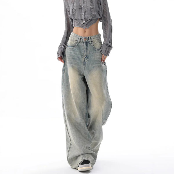 Light Blue Bell Leg Denim