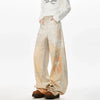 Field Vibe 3D Printed Classic Wide Denim