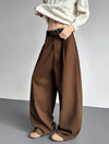 Heavy Fold Loose Trousers
