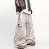 Metro High Street Patched Bell Leg Denim