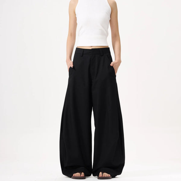 Premium Retro Curve Trousers