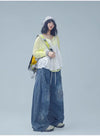 Aged Ink Hip-Hop Trousers
