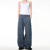 Heritage Western Style Striped Utility Denim