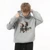 Solid Dog Print Sweatshirt