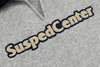 Drop Collar Stitch Script Sweatshirt