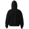 Suede Stripe Relaxed Hood