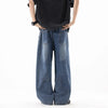 Durable Relaxed Bell Leg Rinse Denim