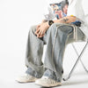 Long-Lasting Faded High-Rise Relaxed Denim