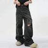 Heritage Faded Torn Classic Denim