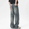 Western High Street Style Whisker Denim