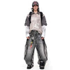 Men Classic Cut Burr Mosaic Relaxed Denim