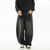 Classic Rinse Oversized Split Curved Denim