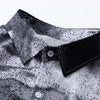 Monochrome Abstract Graphic Top