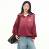 Red Script Comfortable Sweatshirt