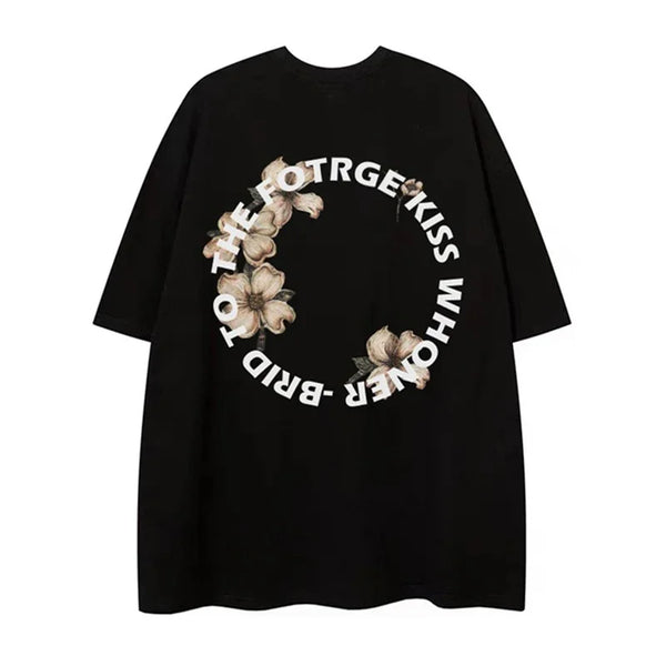 Men's Boxy-Fit Crewneck Cotton Bright-Days T-Shirt alternatif görünüm