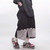Men Sleek Lines Mosaic Utility Denim Shorts