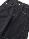 Easy Fit Relaxed Bell Leg Denim