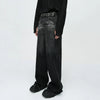 Bell-Leg Tailored Denim