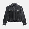 Metro Faded Rugged Rebel Washed Denim Jacket