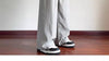 Embroidered Ice Silk Trousers