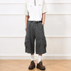 Comfortable Field Urban Beat Utility Denim Shorts