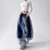 İspanyol Paça Degrade Jean Pantolon, kombin görünüm — Navra Wear