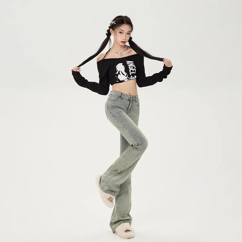 High-Rise Heritage Blue Bell Denim