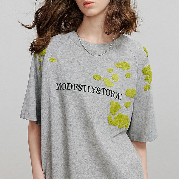 Sundaze New Letter Stamped Off-Duty T-Shirt alternatif görünüm