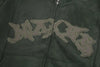 Vintage Nakışlı Fermuarlı Sweatshirt, kombin görünüm — Navra Wear