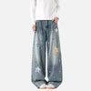 Western Style Stellar Patch Relaxed Denim
