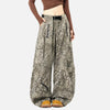 All-American Wild Print Chic Street Pants
