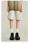 Aged Canvas Cargo Shorts