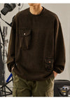 Basic Sweatshirt, stil görünüm — Navra Wear