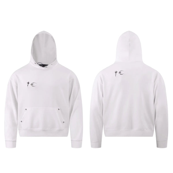 Metal Logo Star Moon Sweatshirt alternatif görünüm