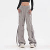 All-American Chic Oversized Pintuck Street Pants