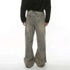 Mosaic Chic Wornout Bell Leg Denim