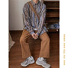 Bold Stripe Oversize Trendy Top