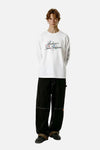 Crewneck Print Gem Soft Long Sleeve T-Shirt