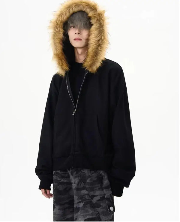 Harvest Fur Collar Japan Hoodie