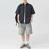Versatile Stripe Casual Street Short Top