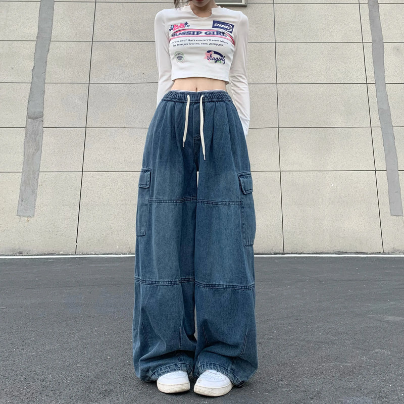 2000s Easy Bell Leg Utility Denim