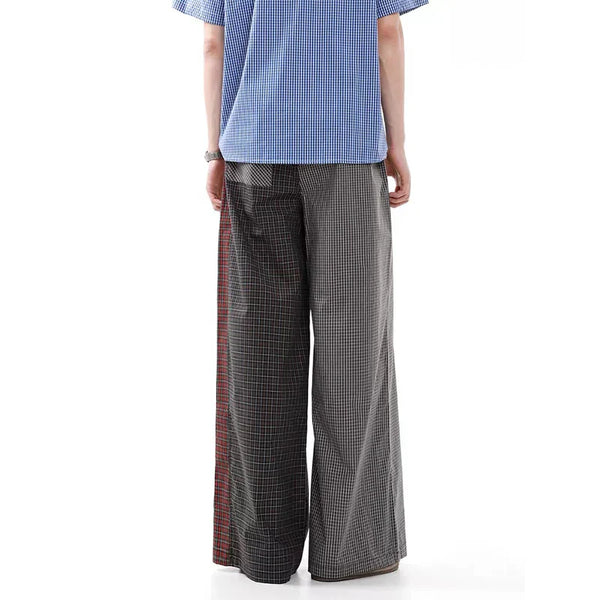 2000s Plaid Wide-Leg alternatif görünüm